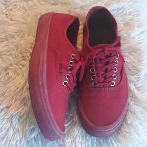Red vans